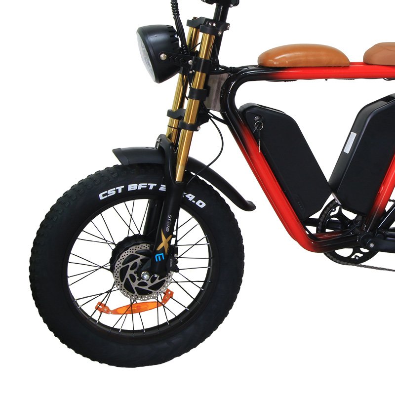 7 Speed Electric Road Bike 48V 52V 1000W Fat Tire Electric Mountain E-bike 22ah 26ah 32ah Lithium Battery Electric City Bike