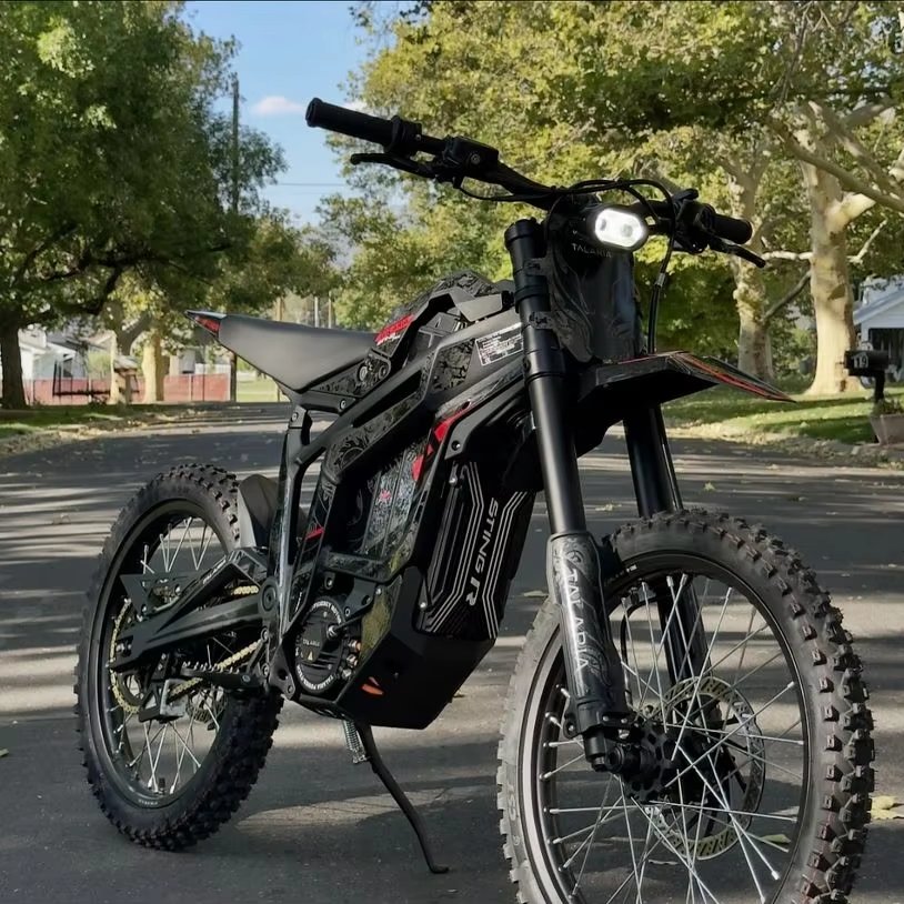 2025 Long Range Talaria Sting R MX5 Pro 13000W 72V 40Ah Sting R Pro Off Road Electric Motorcycle Racing Dirt Bike