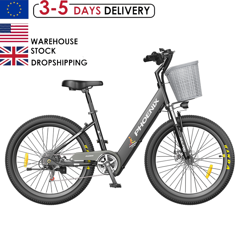 EU Warehouse Cheap Wholesale Urban Commuting Electric Mountain Bikes 48V 30AH 32AH 26 Inch Adult 2 Seat Electric Mountain Bike