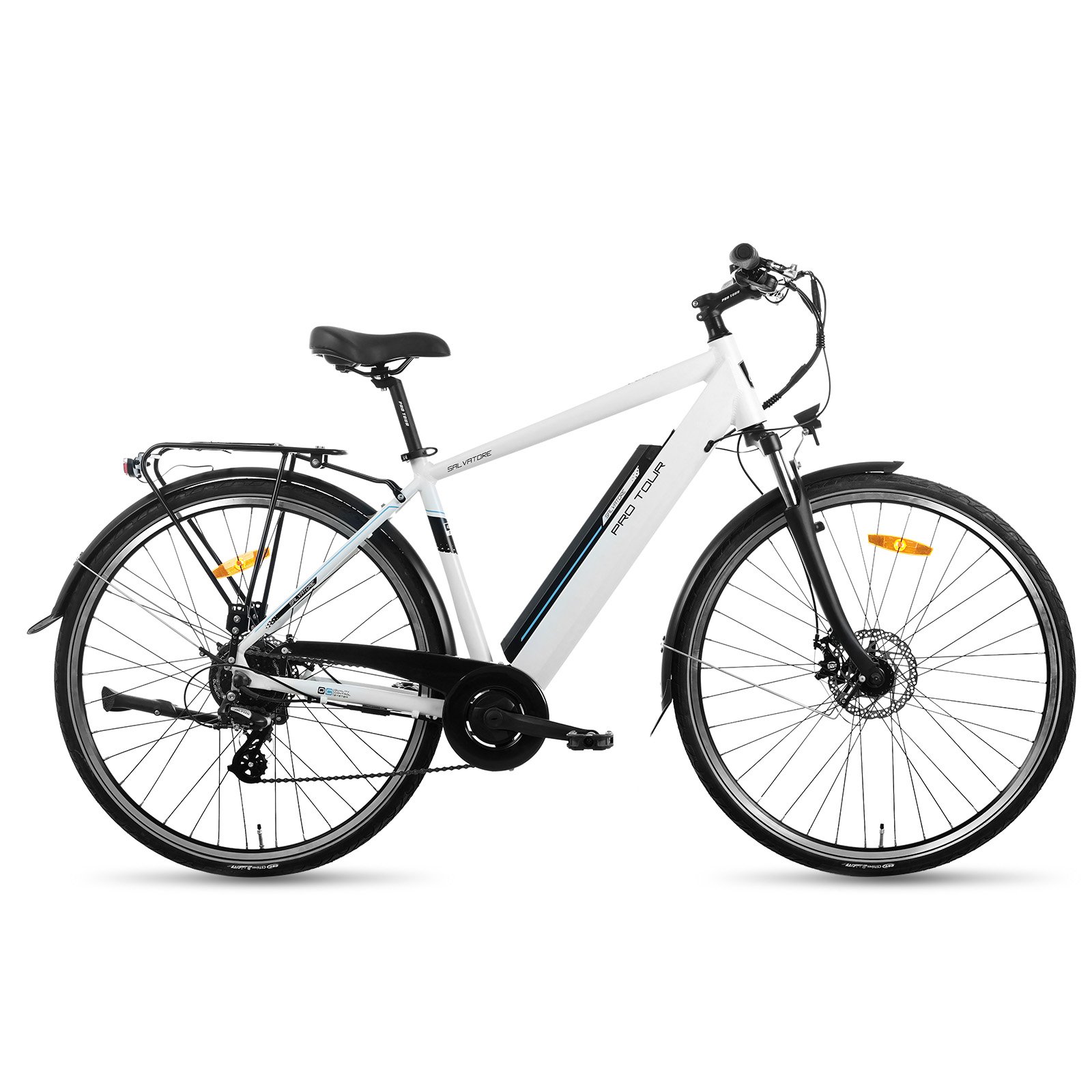 JOYKIE HILAND 28 inch electric city bike with 8-speed derailleur E-Bike 36V 250W electric city bicycle for adult