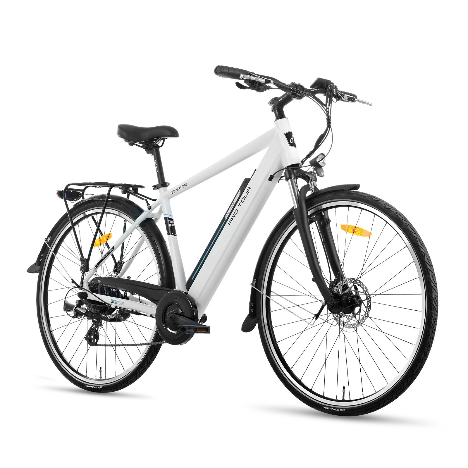 JOYKIE HILAND 28 inch electric city bike with 8-speed derailleur E-Bike 36V 250W electric city bicycle for adult