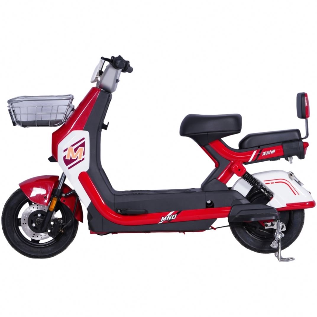 Factory Direct 14*2.5 Tire Electric City Bike 350W 500W Motorcycles with Three Gear Shift CKD Electric Scooter