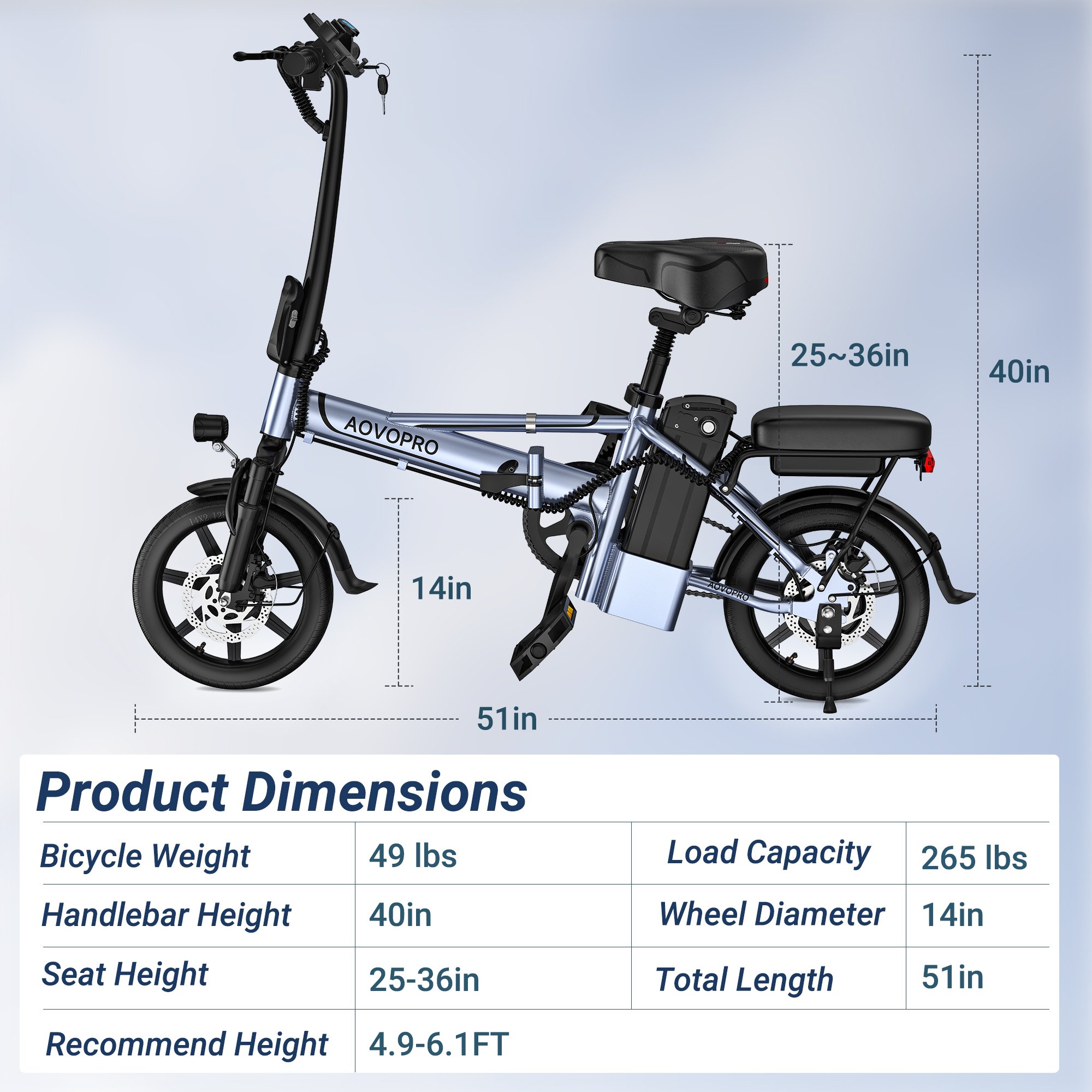 2024 EU USA UK Fast Shipping Factory Electric bike With 450W 500W Motor 10.5.22.5ah Battery 14 Inch E bike Electric bikes