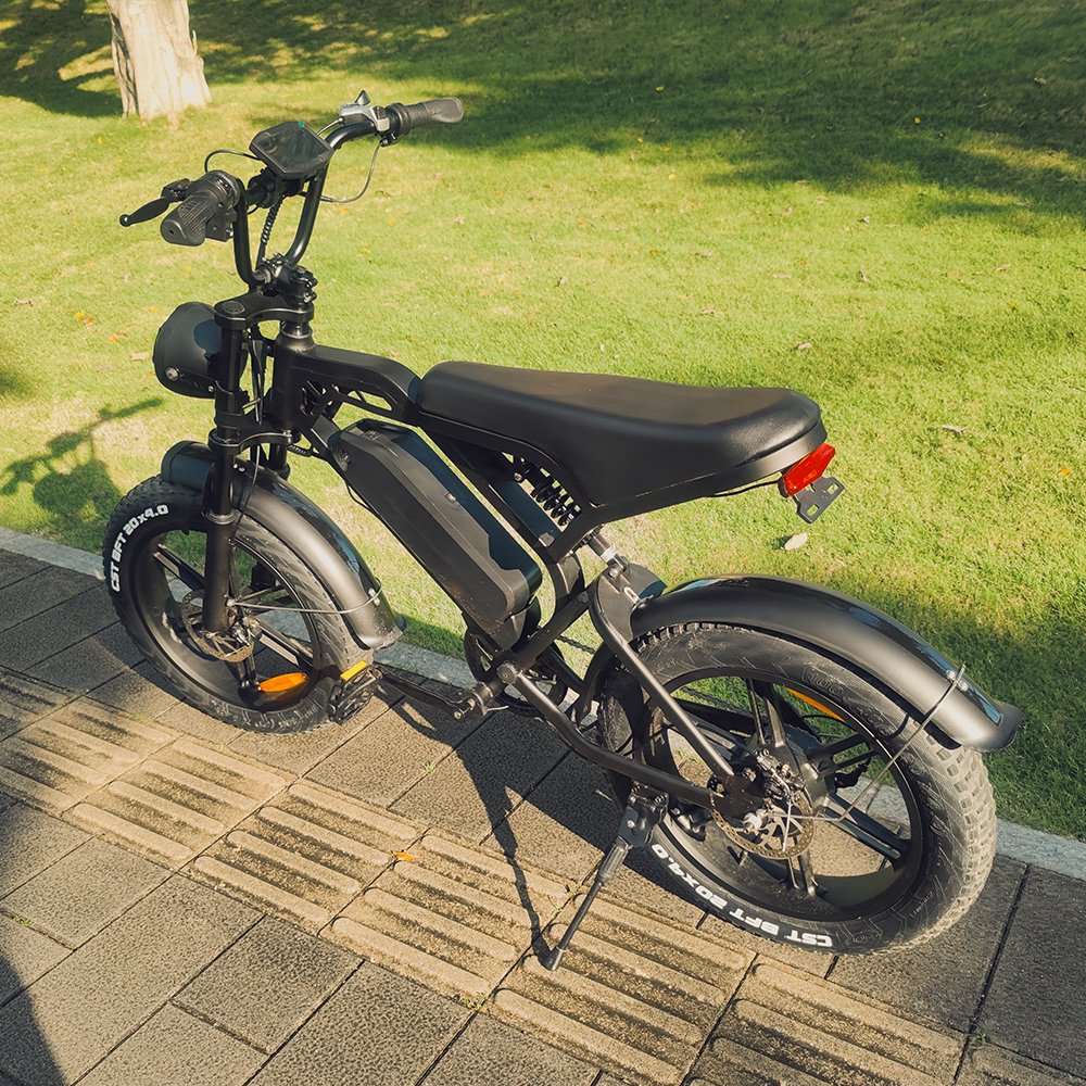 2024 Electric Bike Ready Stock Electrically Mountain Fatbike Eu Cheap 20inch Fat Tire Ebike Electric Bike Factory