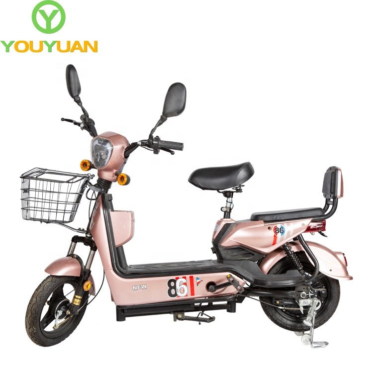 China Factory Manufacture Cheap Electric Mini Bike for Adults 350W Motor City Electric Bicycle With Pedals