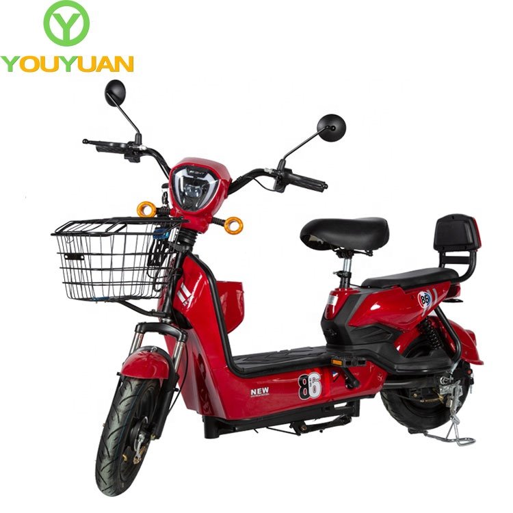 China Factory Manufacture Cheap Electric Mini Bike for Adults 350W Motor City Electric Bicycle With Pedals