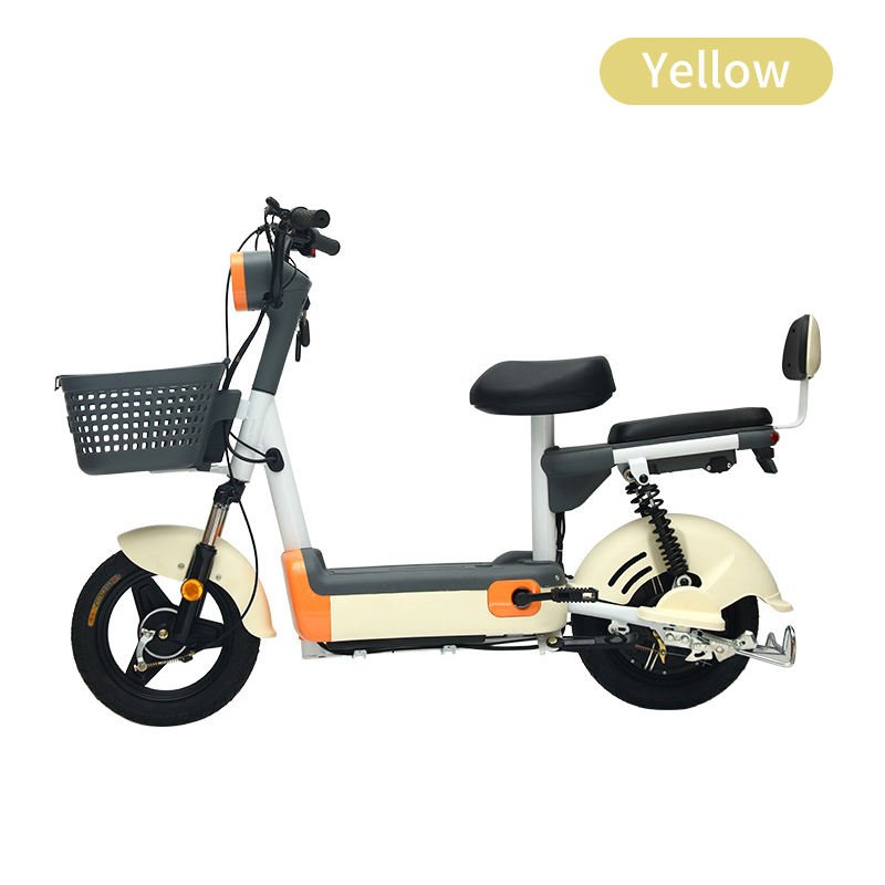 High Quality 350W 48V Electric Scooter City Bike LCD Display Adults' Suitable Lead Acid Battery Direct China Factory