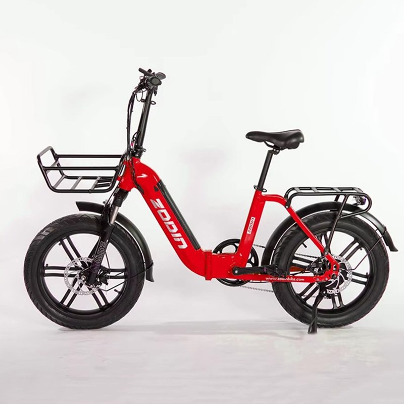 500W 750W Ebike Electric Fat Bike Long Range 60Km 48V 10.5Ah 20 Inch Tyre Fat Tire Electric City Bike Foldable