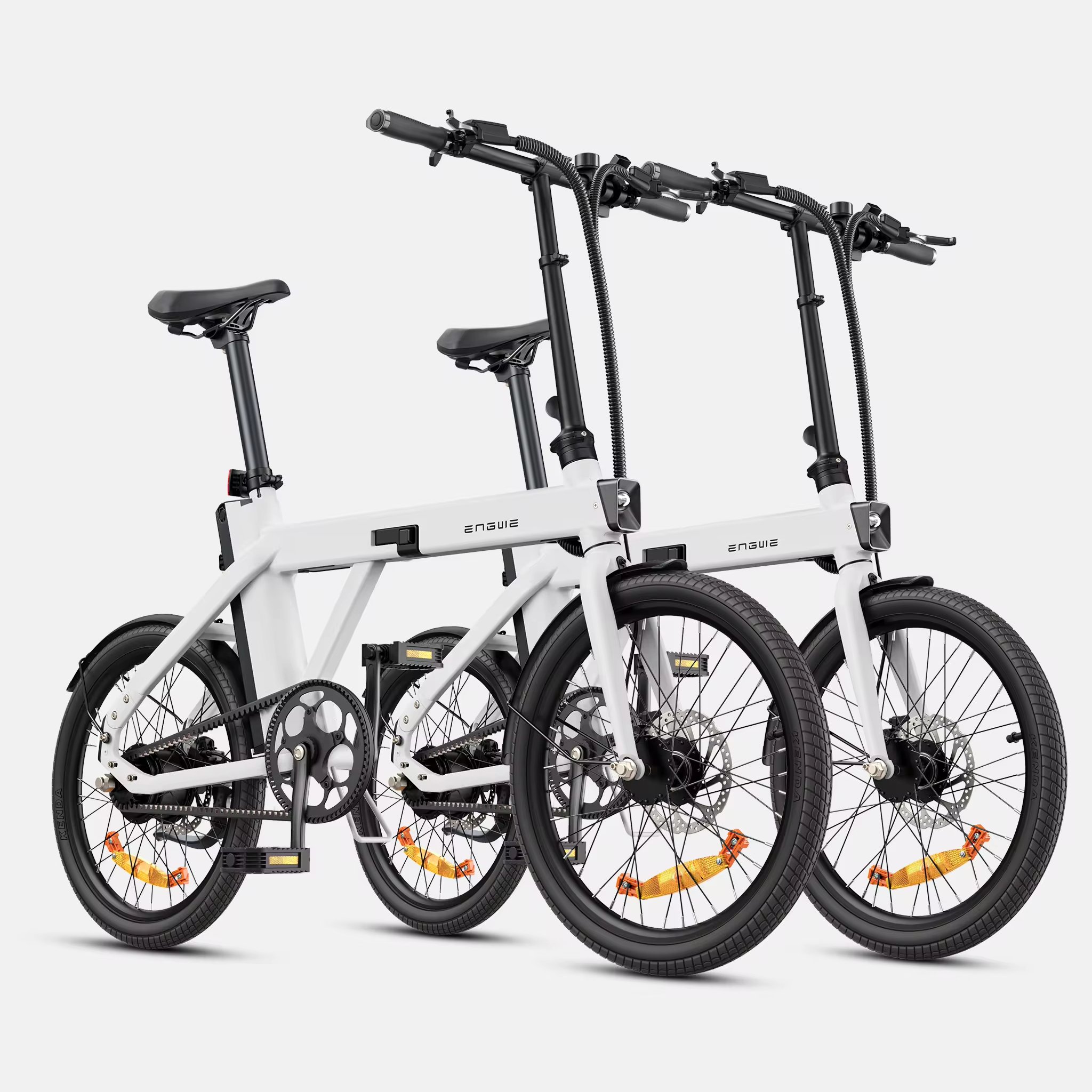 ENGWE P20 36V9.2AH 250W Hard Fork Folding Electric Bicycle More convenient for Urban Commuting City Use Light and Portable Ebike