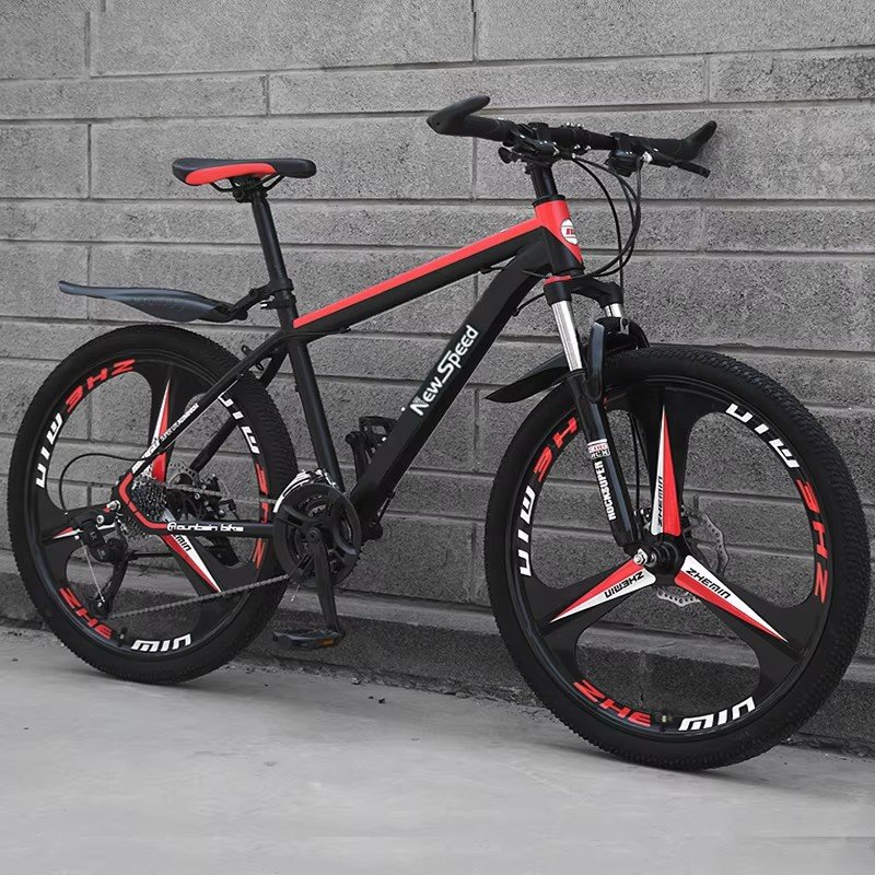 26-Inch MTB Mountain Bikes with 21-Speed 24-Wheel Bicycle Cheap Workshop Aluminum Alloy Fork Disc Brake System for Cycling