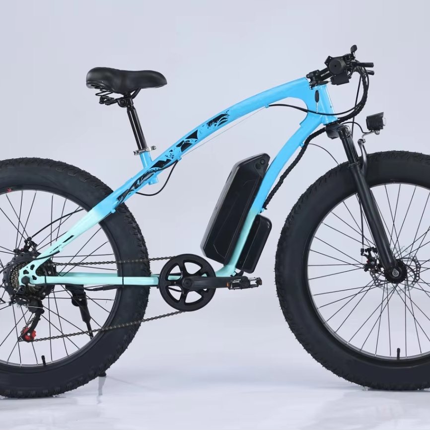 7 speed steel frame fat tire electric mountain bike manufacturers in china electric bicycle kit with battery