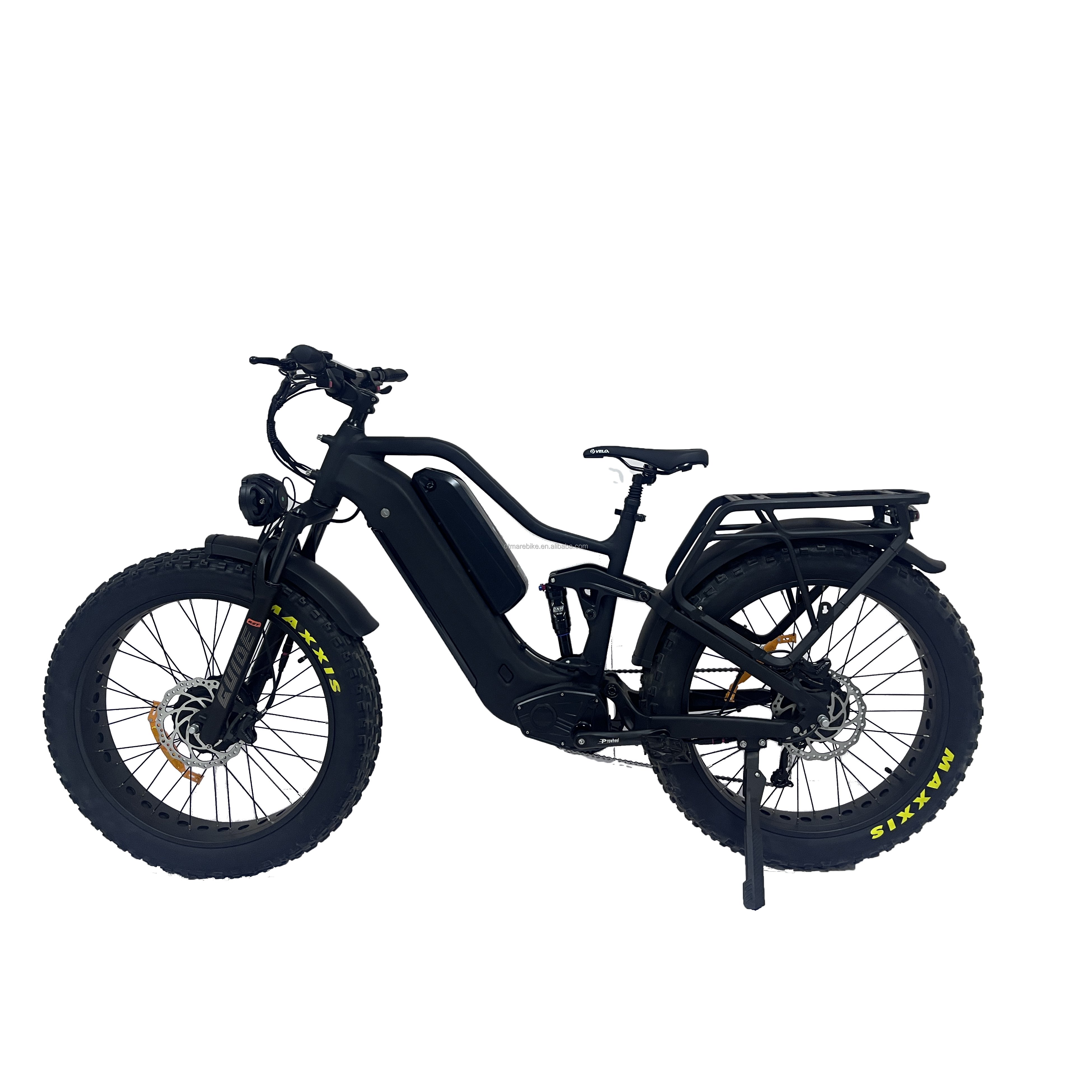 Off Road electric mountain bike Full Suspension dual motor 26inch new arrival 1000w Adult 2 battery Electric Fat Bike fast speed