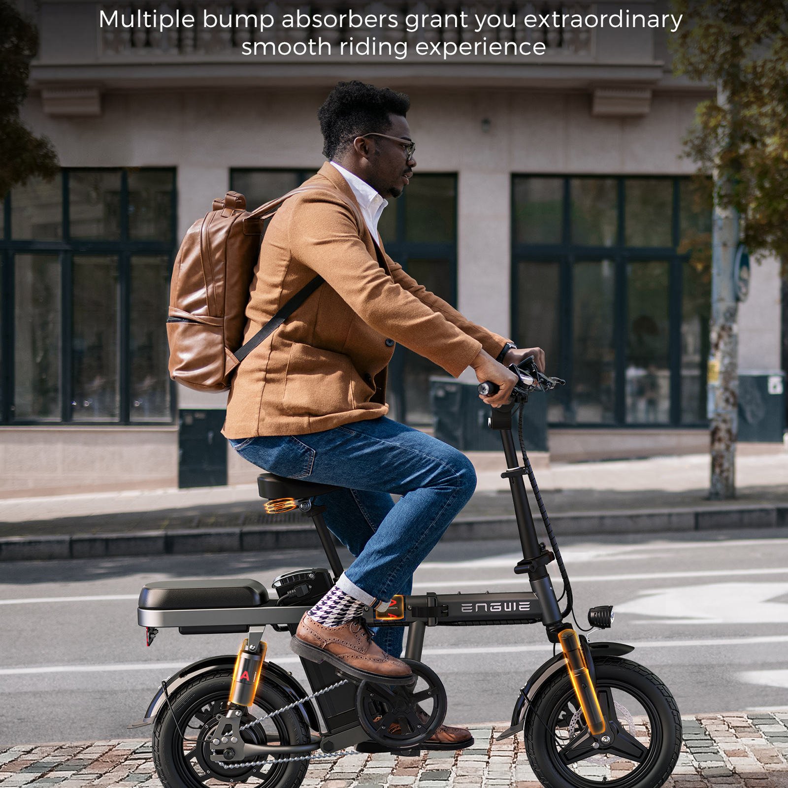 ENGWE T14 foldable Velo Electrique E Bike 14 inch This Electric Bike from Engwe the T14