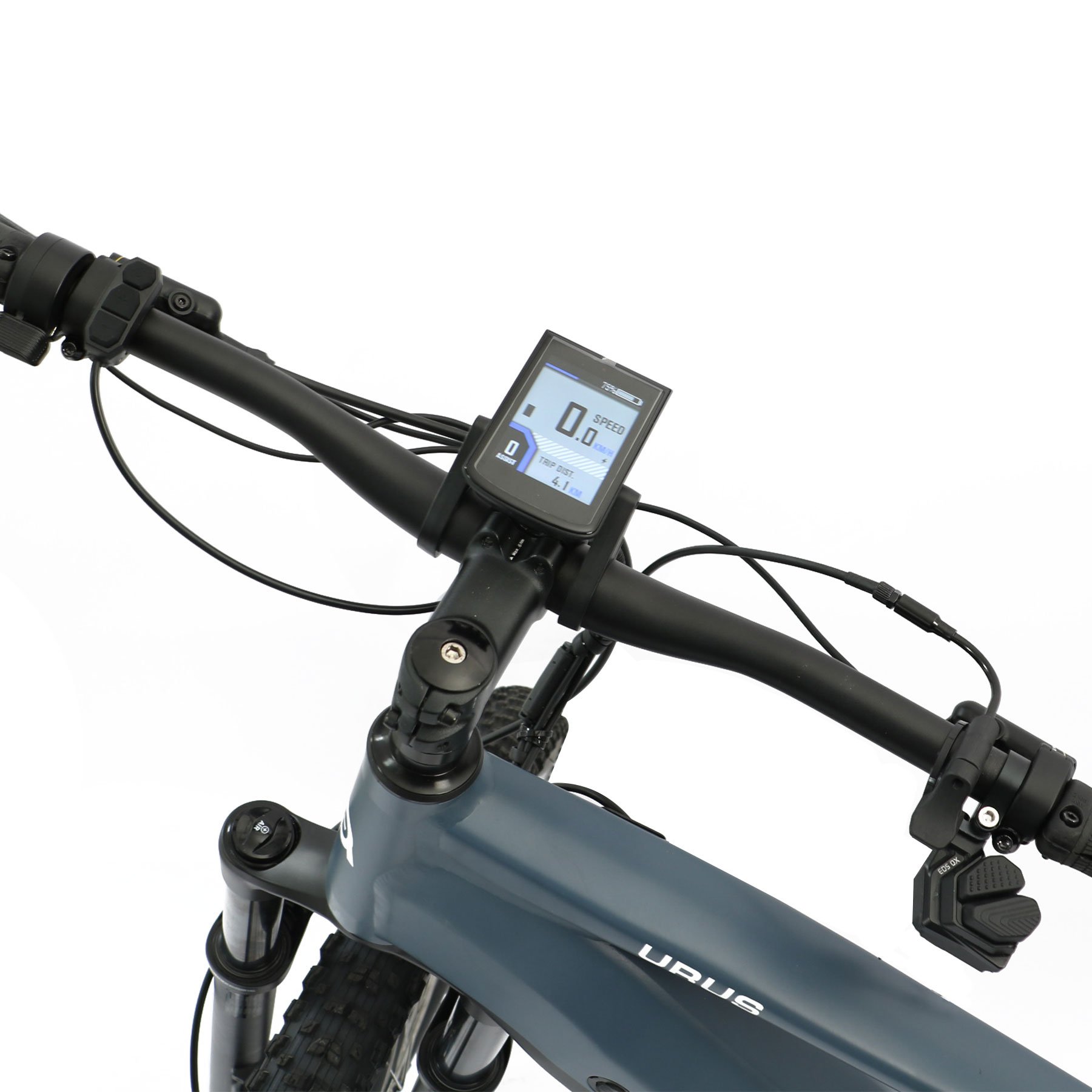 BTN OEM URUS Bafang M600 500W Mid Drive Motor Electric Bikes Off Road Full Suspension Fat Tire Mountain Ebike