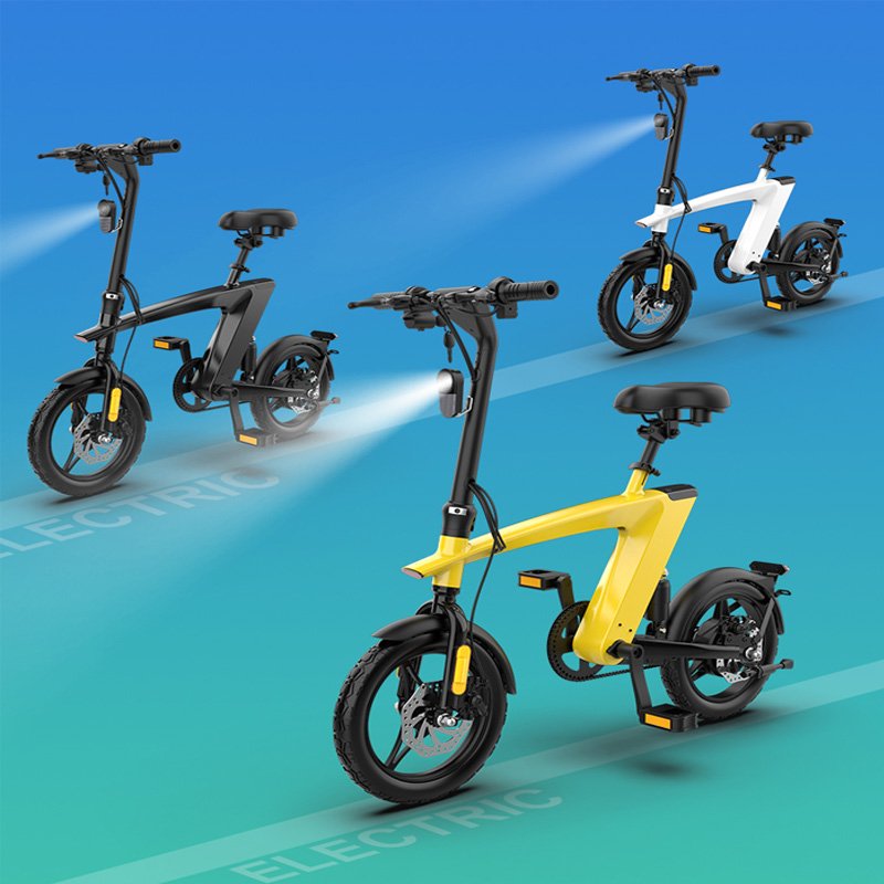 Shenzhen Factory 14 inch Disc Brake Fast Speed Good Model 250W Motor 36V 10Ah Battery Long Range E-bike For Adult Electric Bike