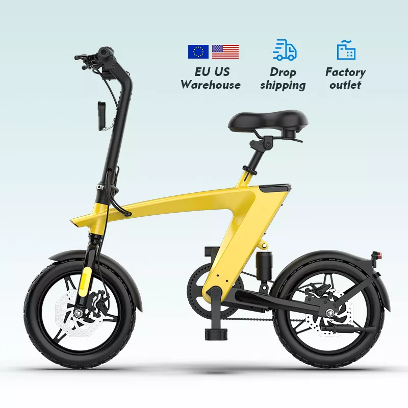 Shenzhen Factory 14 inch Disc Brake Fast Speed Good Model 250W Motor 36V 10Ah Battery Long Range E-bike For Adult Electric Bike
