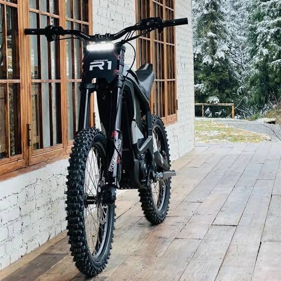 2024 New Rerode R1 Electric Mountain Bike 72V 35ah 8000W Ebike Electric Dirt Bike Powerful Off-Road Tire Electric Motorcycle