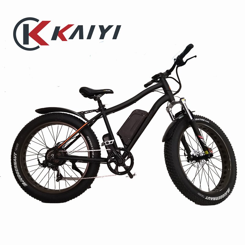 KAIY Rear Carrier Battery Electric Bicycle Lithium Battery 48V Rear Hub Motor Aluminum Alloy Sensor 7 Speed LED/LCD Display