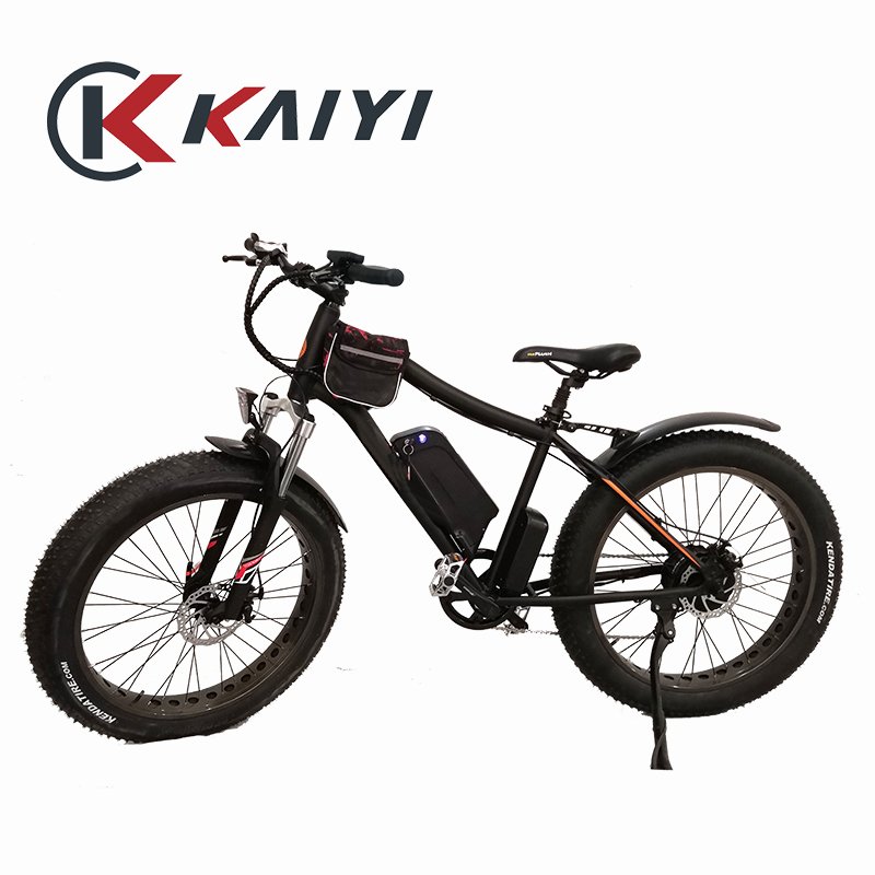 KAIY Rear Carrier Battery Electric Bicycle Lithium Battery 48V Rear Hub Motor Aluminum Alloy Sensor 7 Speed LED/LCD Display