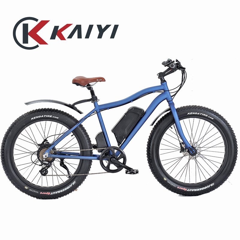 KAIY Rear Carrier Battery Electric Bicycle Lithium Battery 48V Rear Hub Motor Aluminum Alloy Sensor 7 Speed LED/LCD Display