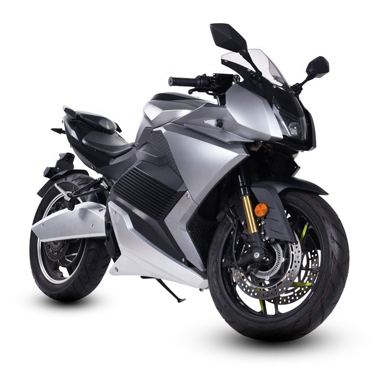 Sine wave 72V-3KW 5KW 10KW 120kmh gear less electric motor motorcycle electric racing motorbike with upgradable power motor