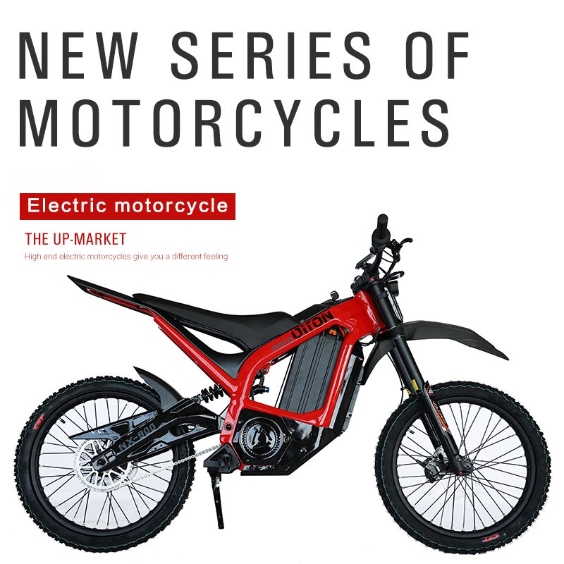 Electric scooter Electric motorcycle Cheap Wholesale fast 85km/h dirt bike for adult off road