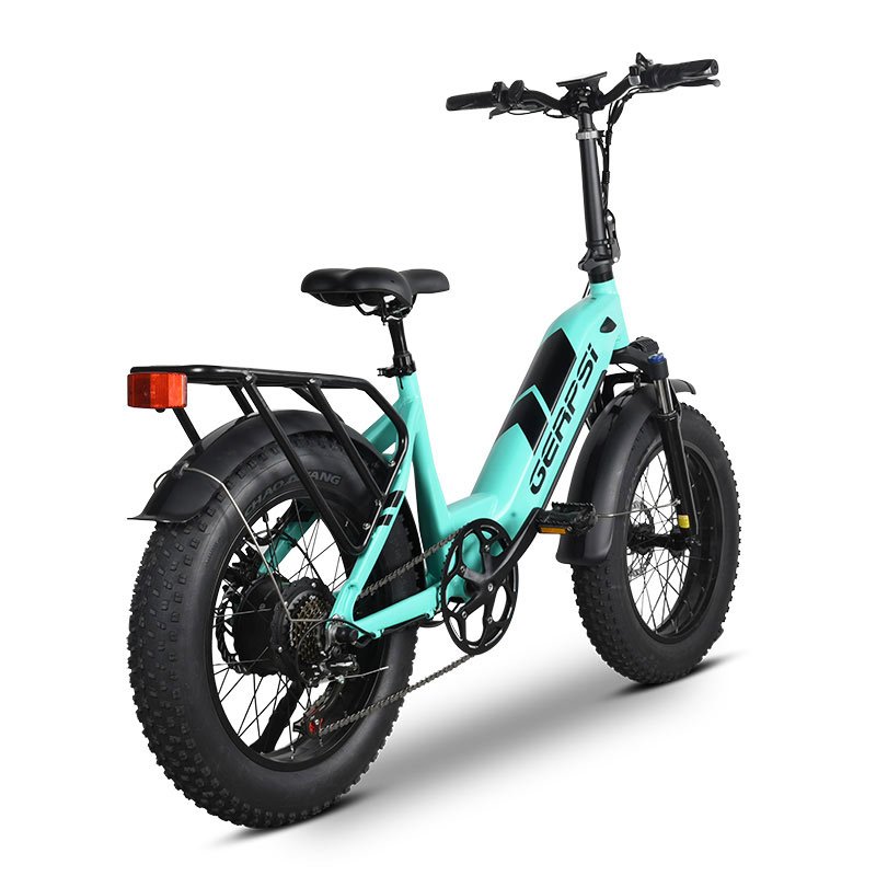 MZ-9 EU US Warehouse 48V 500W 750W E-Bike 20 Inch Fat Tire Folding Mountain Road E Bike Electric City Bike