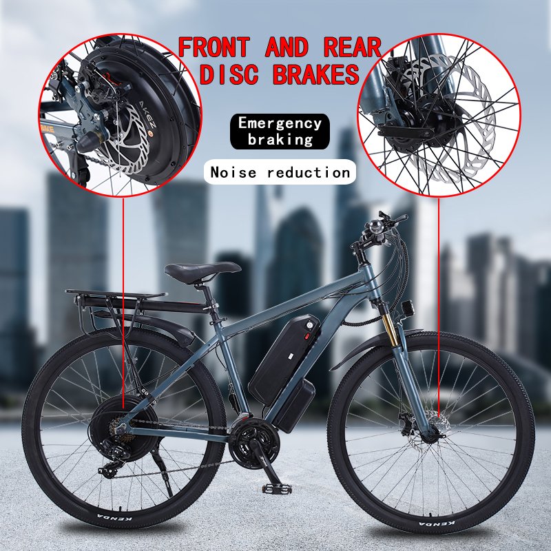 EU US warehouse factory shimano 21 speed 29 inch electric bicycle e bike with seat 48V 1000W electric mountain bike