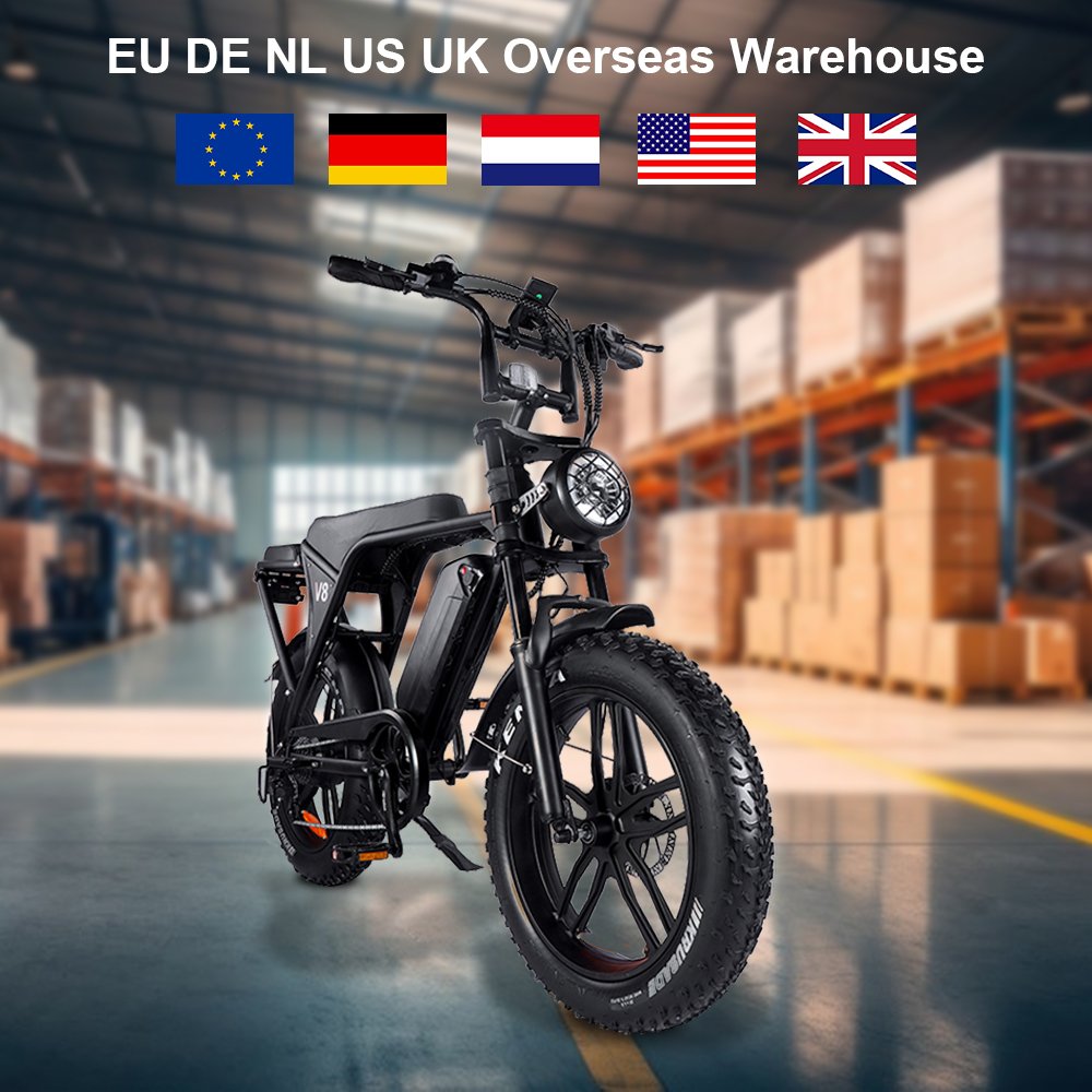Top Deal On 2022 Ouxi V8 Electric Bike Adults Electric Mountain Bike With 750w Motor 48v 15ah
