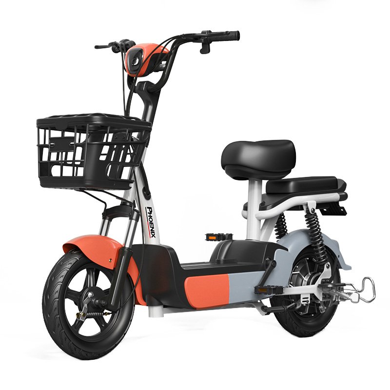 Factory Wholesale 500W 150KM 48V 24AH City Highway Commuting Electric Bike Adult 2 Seat Leisure Electric Bike
