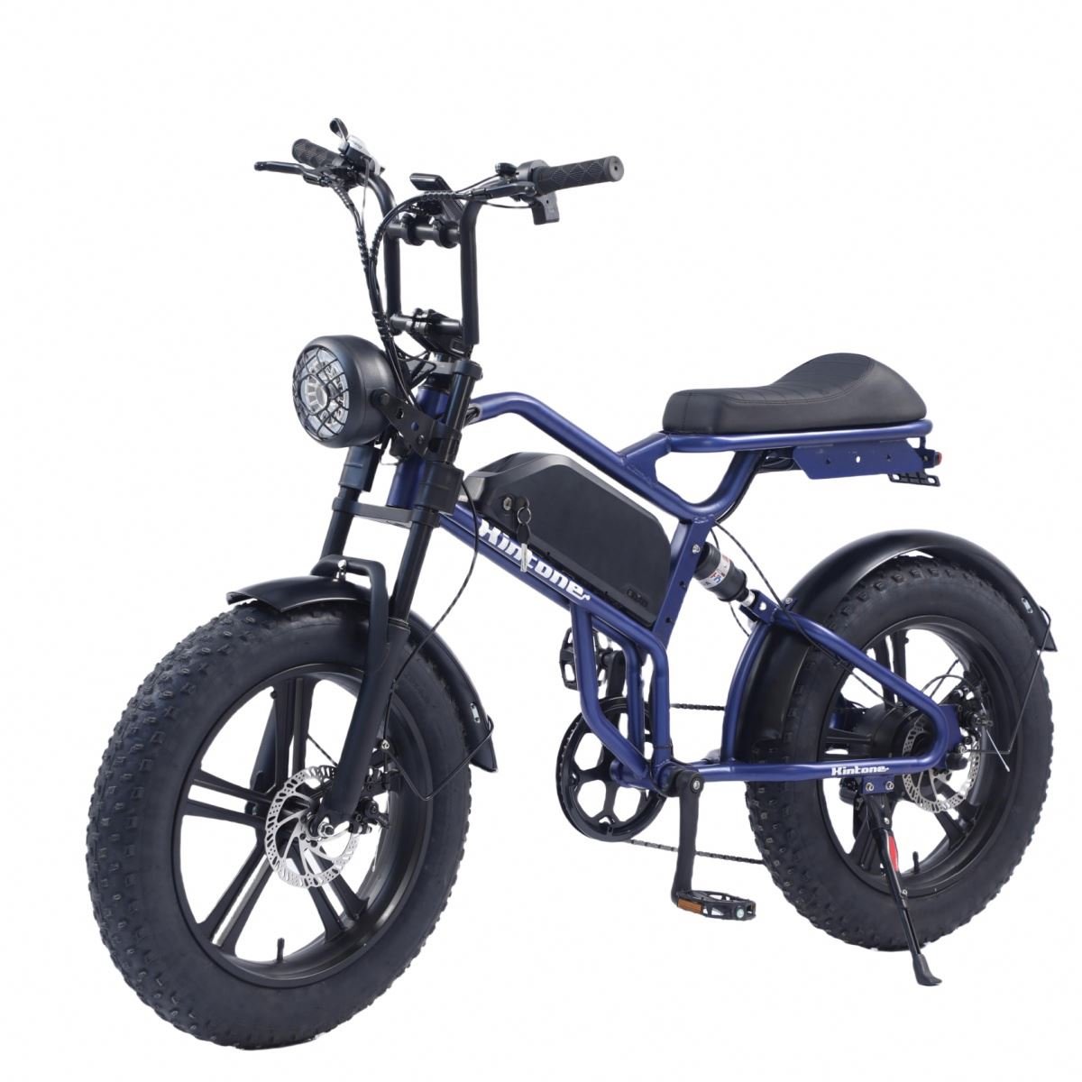 High Quality 4.0 Fat Tire Foldable 48V Electric Mountain Bike with Disc Brake for Delivery with down Tube Battery Position