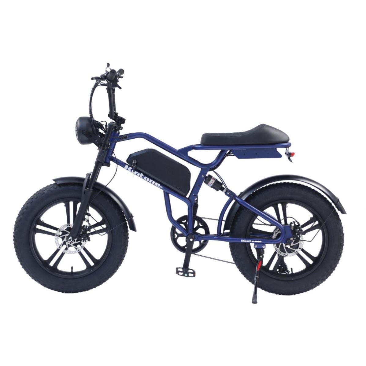 High Quality 4.0 Fat Tire Foldable 48V Electric Mountain Bike with Disc Brake for Delivery with down Tube Battery Position