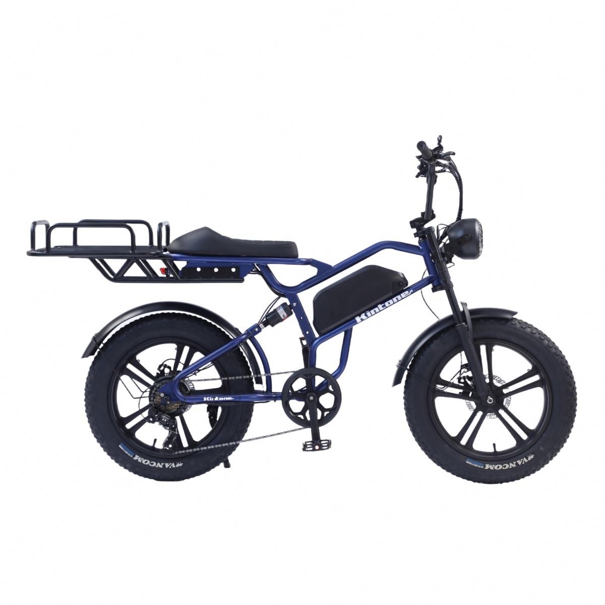 High Quality 4.0 Fat Tire Foldable 48V Electric Mountain Bike with Disc Brake for Delivery with down Tube Battery Position