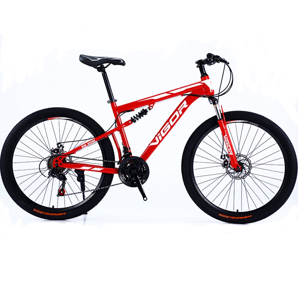Factory customized full suspension mountain bike 26 inch mountain bike 21 24 27 30 speed downhill bike