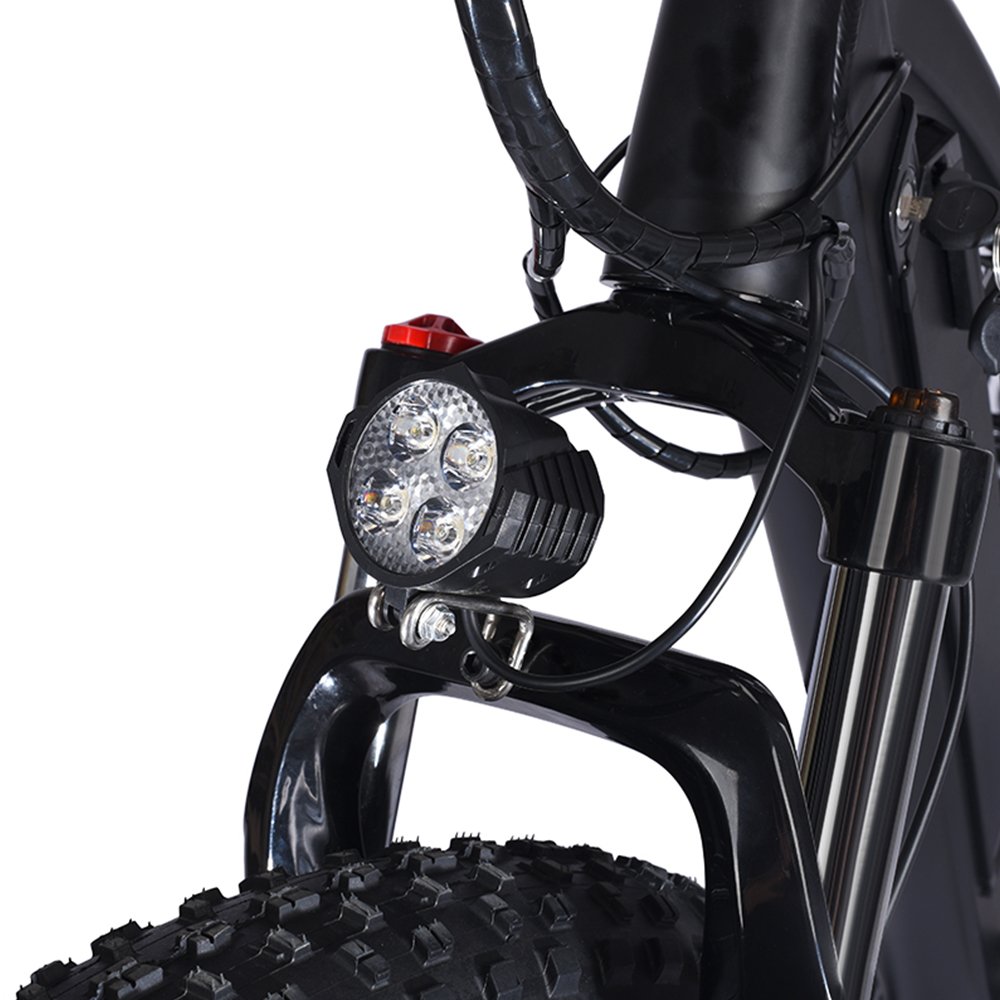 26 Inches Wheel E Bicycle Max Speed 35km/h Power Mountain Electric Fat Bike