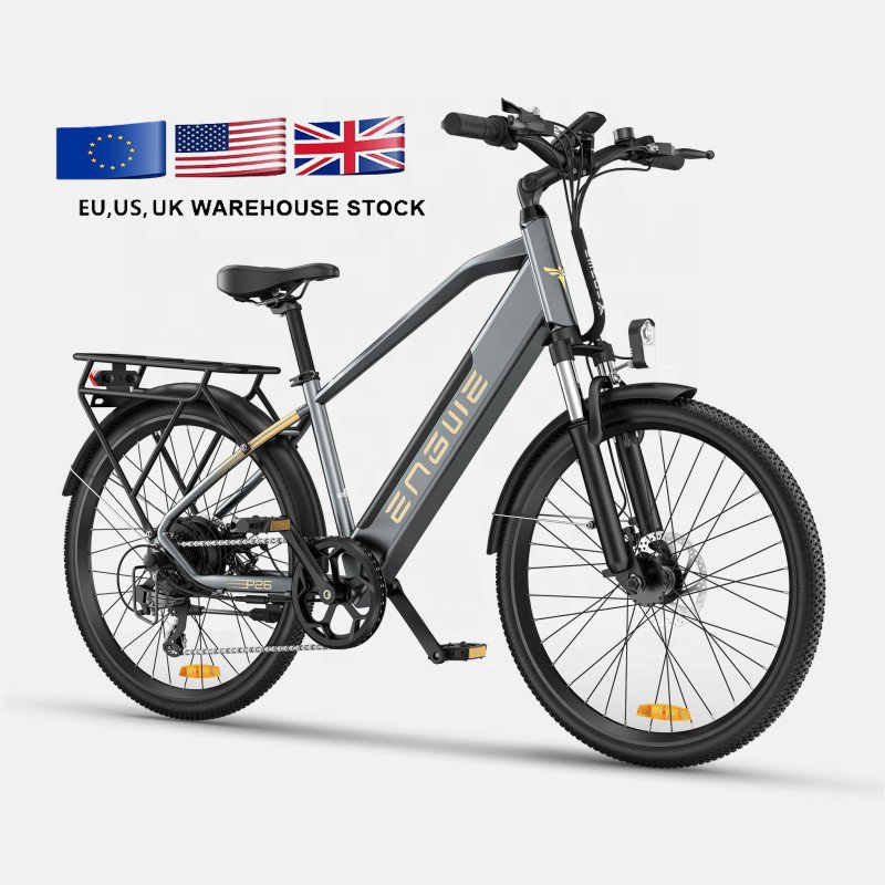 2022 hot selling 26inch 36V front Suspension electric bicycle e-bike 250W/750W electric mountain bike