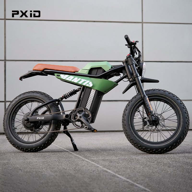 PXID MANTIS P6 20 inch fat tyres ebike 750w 48v electric city bike for adult