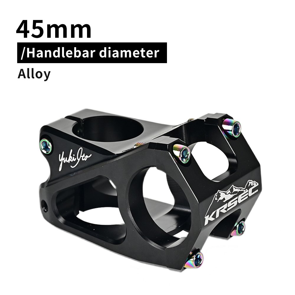 Aluminum Alloy 35mm CNC Hollow 31.8mm MTB Cycle Mountain Bike Short Handlebar Stem Bicycle Short Stem