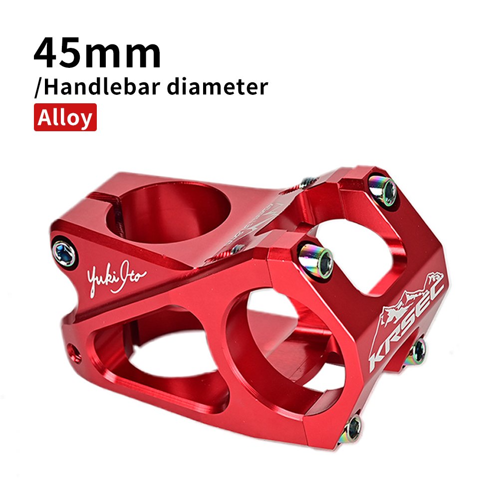 Aluminum Alloy 35mm CNC Hollow 31.8mm MTB Cycle Mountain Bike Short Handlebar Stem Bicycle Short Stem