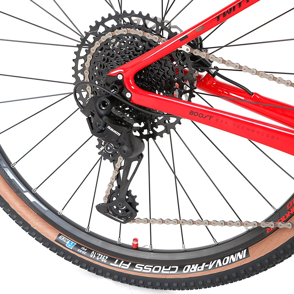 Twitter high quality 29 inch Warrior- pro carbon fiber mountain bike SX-12 speed disc brake carbon bicycle with air suspension