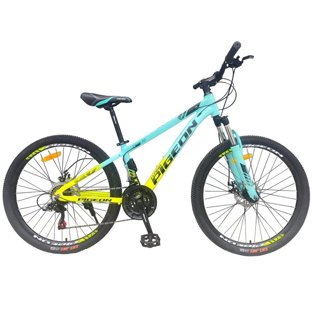 Good Price 26 Inch Suspension Mountain Bike Gear PC with 21 Speed Steel Phoenix Aluminum Alloy Bicycle Flying Pigeon Bicycle 26"