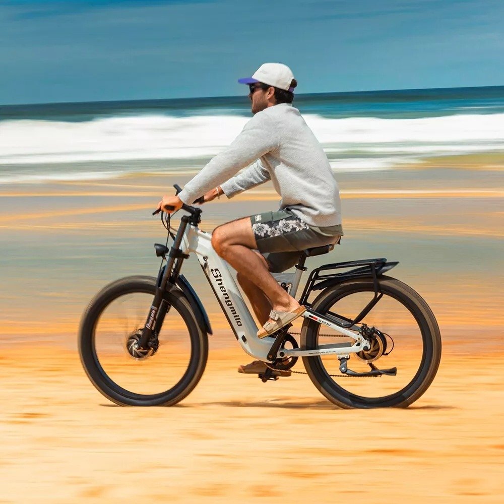 EU Warehouse City Commuter Dual Motor E Bikes 48V 2000W 18AH Fat Tire Electric Mountain Bicycle Adult Electric Bike