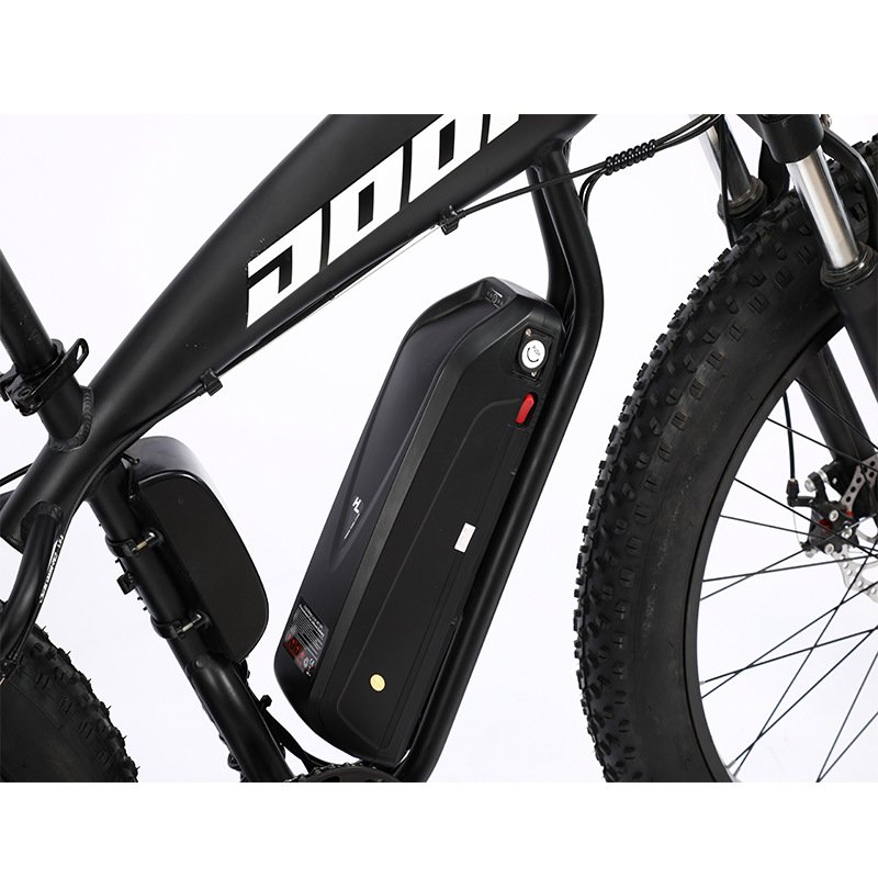 1000w Electric City Bike With Down Tube Lithium Battery Off-road Fat Tire Electric Mountain Bicycle 36v Ebike