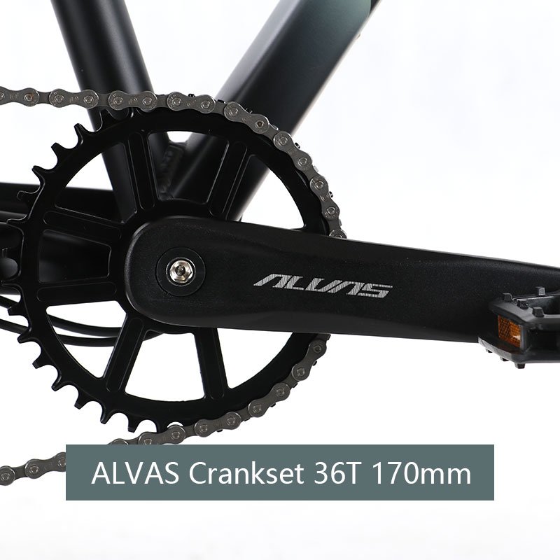 ALVAS 1*10 speed MTB derailleurs bicycle Hydraulic Disc Brake Urban leisure student bike 27.5/29*15.5/17inch Unisex