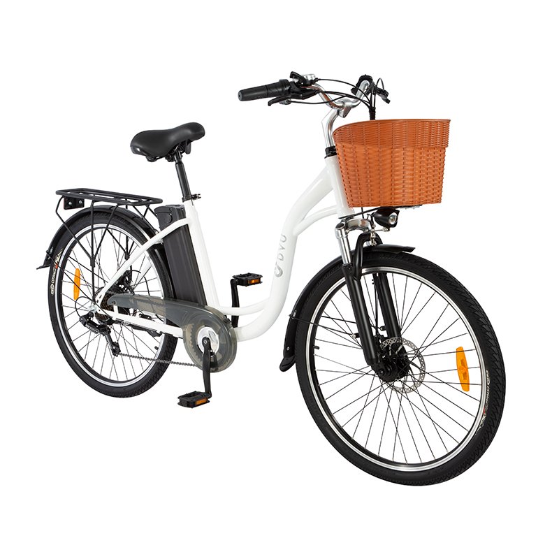 DYU C6 Classical City E Bike ebike kit 6 Speed Assisted Women's electric bike 350W Electric Bicycles