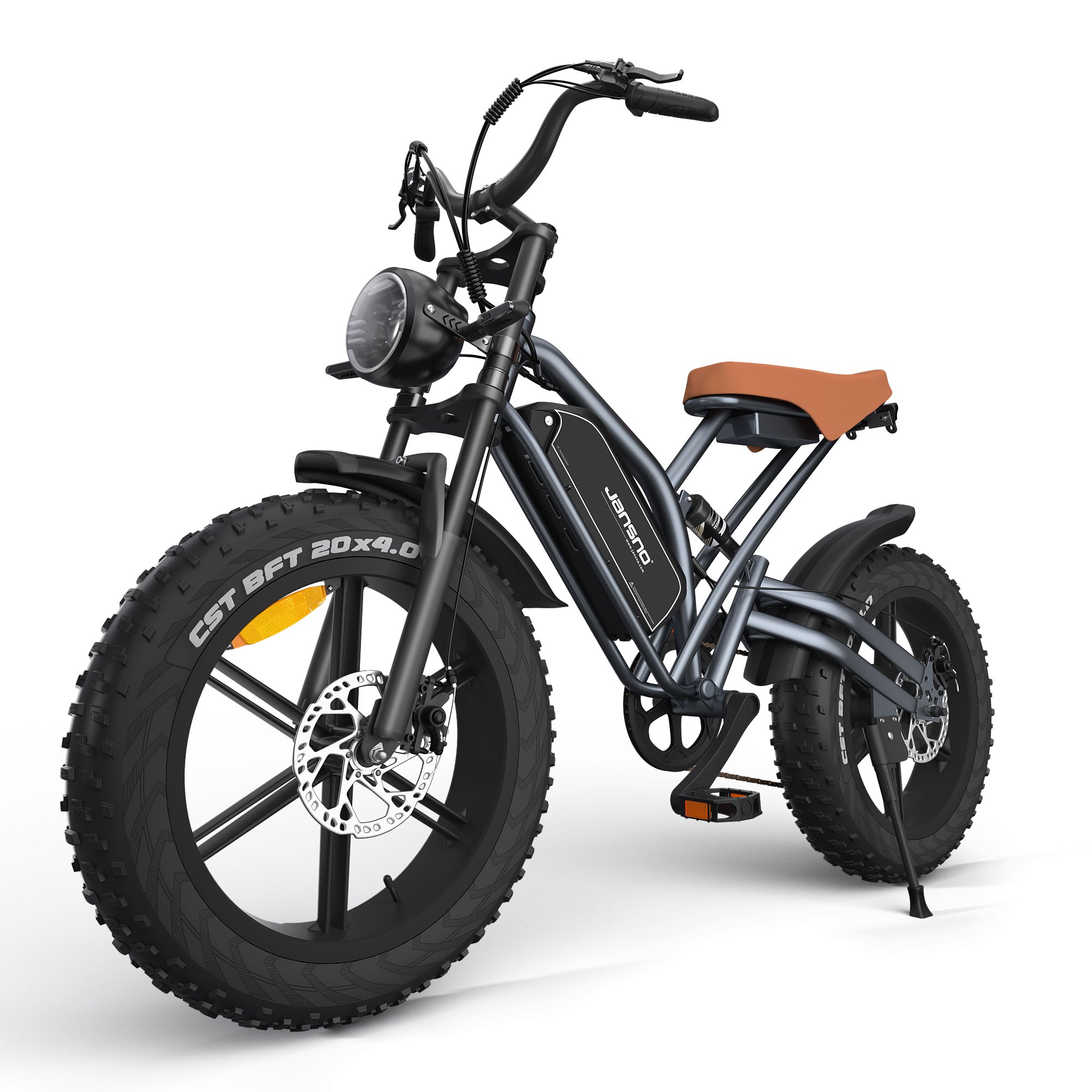 EU Usa Suppliers Electric Bike Integrated Battery 7 Speed 20*4" Fat Tires Long Range E Mountain Bike Full Suspension