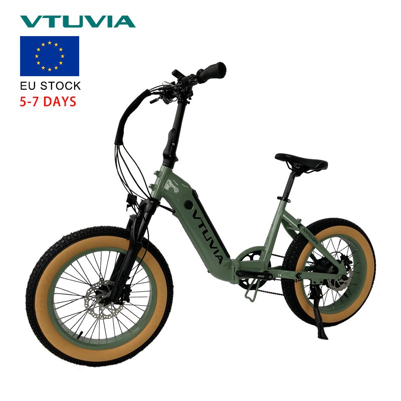 EU Warehouse Stock 250W 750w 1000w 36V 48v Battery Powerful Fast Folding Fat Tyre Electric City Bike Bicycle For Wholesa