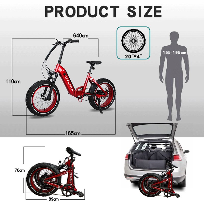 EU Warehouse Stock 250W 750w 1000w 36V 48v Battery Powerful Fast Folding Fat Tyre Electric City Bike Bicycle For Wholesa