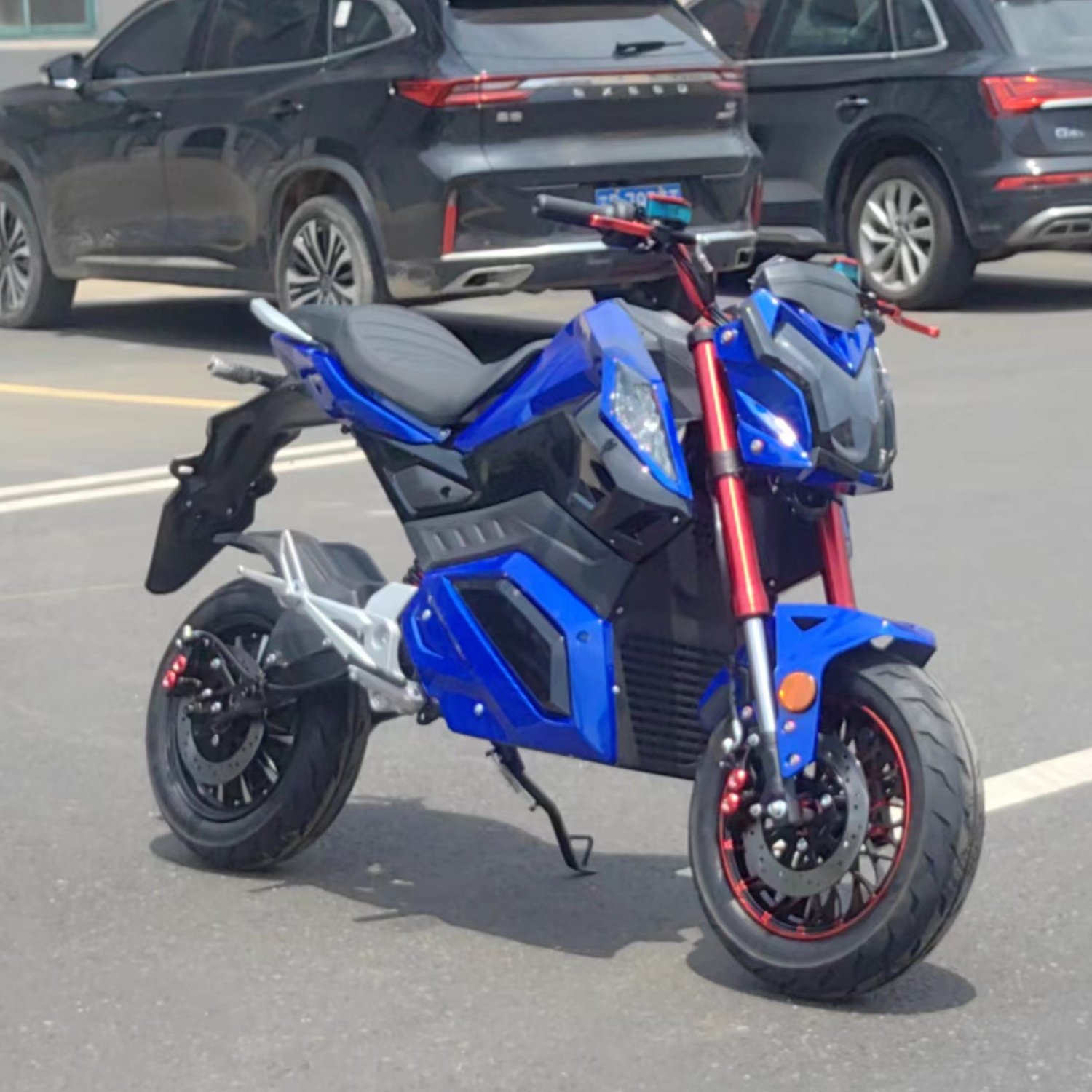 Manufacturer Price Custom 80km/h 72V 1500W Two-Wheeled Adult Electric Motorcycle