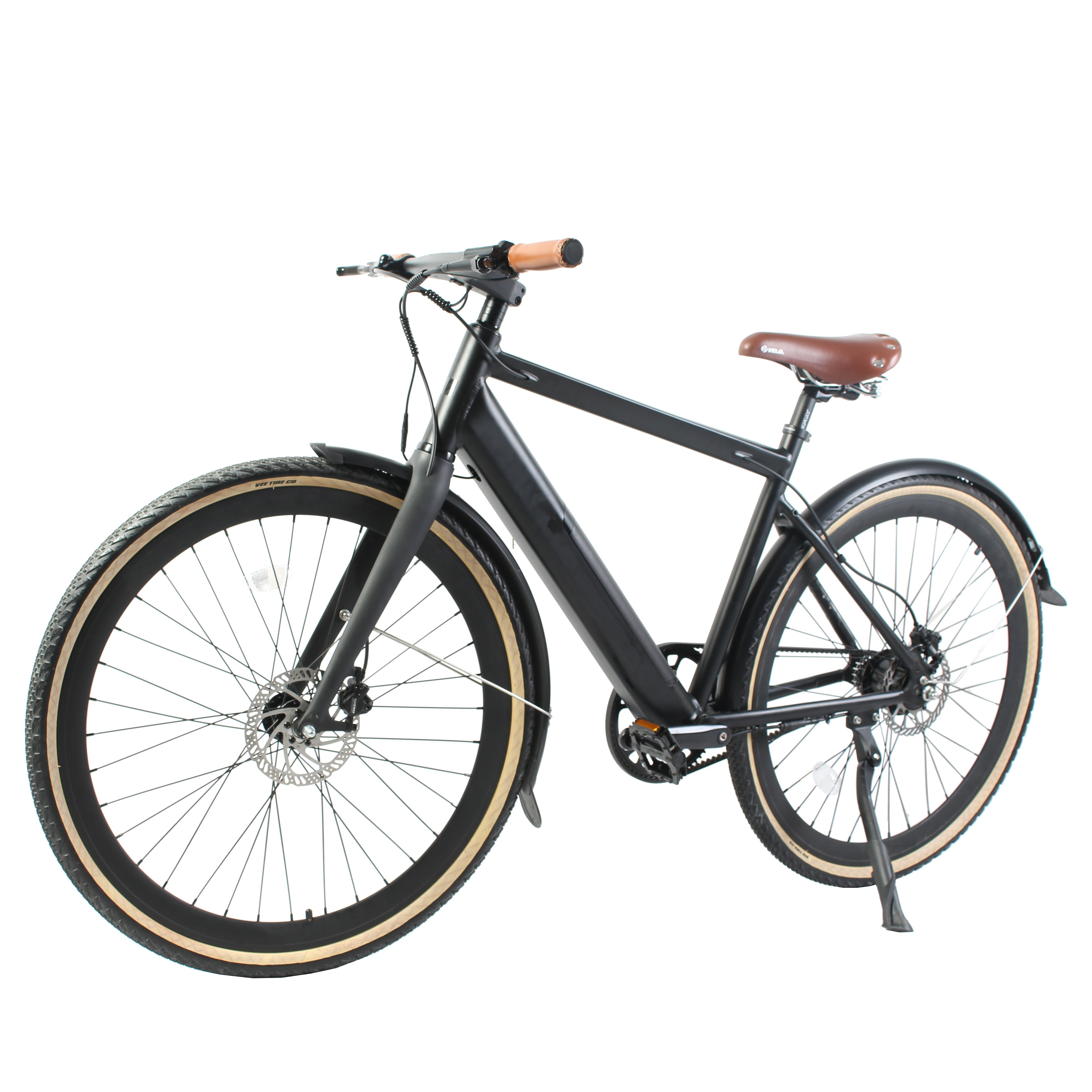 City 700C belt drive electric bike 250w rear motor ebike hidden battery